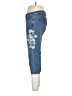 J.Jill Floral Blue Jeans Size 10 Petite - photo 5