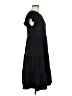 Unbranded Solid Black Casual Dress Size M - photo 4