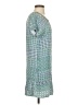 Ella Moss Print Blue Casual Dress Size S - photo 4