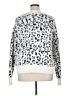 Mi ami Animal Print White Pullover Sweater Size XL - photo 2