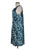 Apt. 9 Chevron-herringbone Teal Casual Dress Size M - photo 5