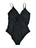 Unbranded Solid Black One Piece Swimsuit Size M (estimated) - photo 2