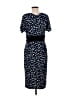 Rabbit Rabbit Rabbit Designs Polka Dots Blue Casual Dress Size 12 - photo 2