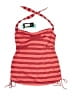 Pez D'or Barcelona Stripes Red Swimsuit Top Size XL - photo 1