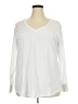 Torrid Silver 3/4 Sleeve T-Shirt Size 3X Plus (3) - photo 1