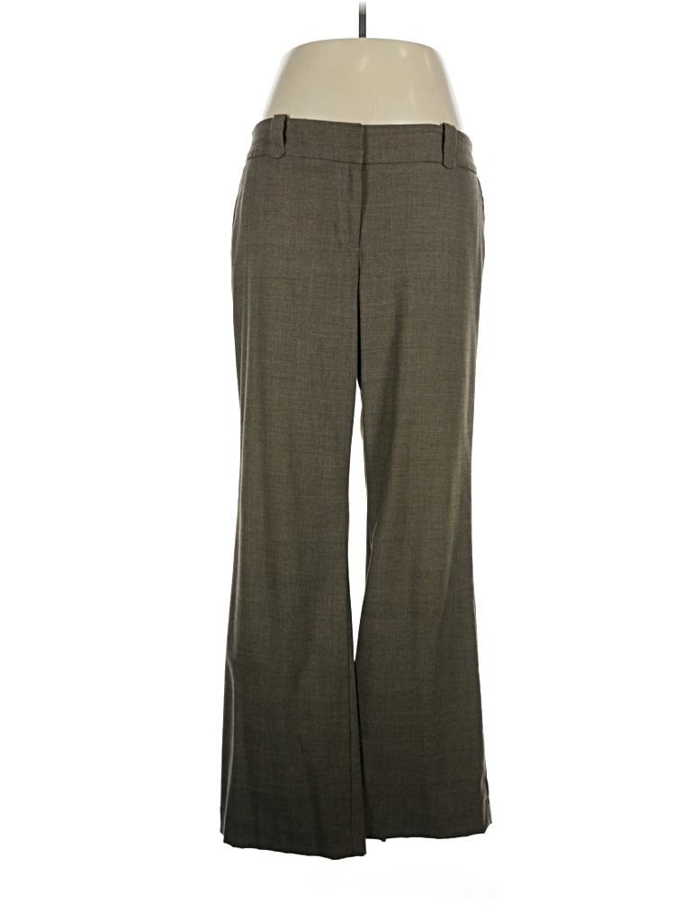 Pre-owned Ann Taylor Loft Dress Pants In Brown