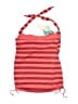 Pez D'or Barcelona Stripes Red Swimsuit Top Size XL - photo 2