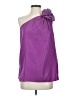 The Limited 100% Polyester Purple Sleeveless Top Size S - photo 1