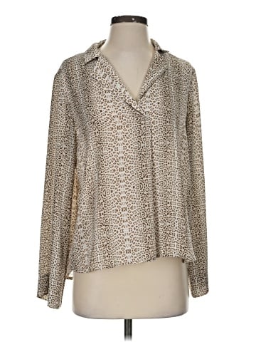 All in Favor Long Sleeve Blouse (view 1)