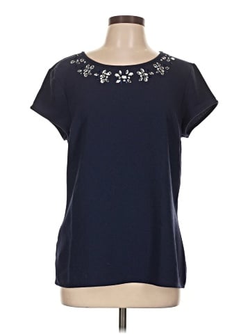 Ann Taylor Factory Short Sleeve Top (view 1)