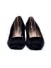 Ann Mashburn Black Blue Flats Size EU 39 1/2 - photo 2