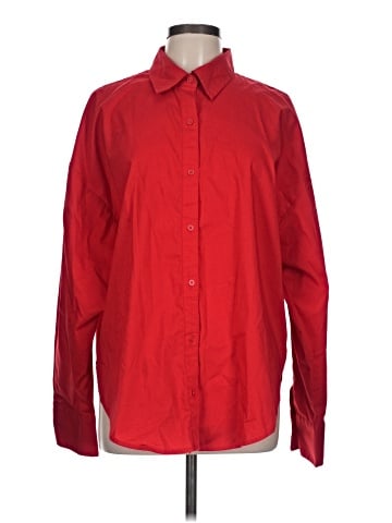 Express Long Sleeve Button-Down Shirt (view 1)
