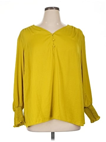 MELLODAY Long Sleeve Blouse (view 1)
