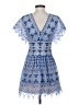 BCBGMAXAZRIA Paisley Blue Cocktail Dress Size 2 - photo 2