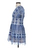 BCBGMAXAZRIA Paisley Blue Cocktail Dress Size 2 - photo 5