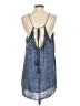 Honey Punch 100% Rayon Blue Sleeveless Top Size L - photo 2