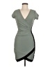 Almost Famous Color Block Gray Cocktail Dress Size M - photo 1