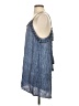 Honey Punch 100% Rayon Blue Sleeveless Top Size L - photo 5