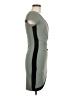 Almost Famous Color Block Gray Cocktail Dress Size M - photo 4
