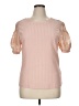 Alice Blue 100% Polyester Pink Short Sleeve Top Size XL - photo 1