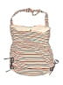 Pez D'Or Stripes Ivory Swimsuit Top Size M - photo 2