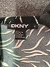 DKNY 100% Polyester Graphic Black Casual Skirt Size L - photo 4