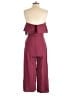 Lulus Solid Burgundy Jumpsuit Size M - photo 2