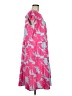Unbranded Tropical Pink Casual Dress Size M - photo 4