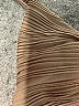 Unbranded Solid Brown Swimsuit Top Size S - photo 3