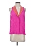 Jeunesse 100% Polyester Pink Sleeveless Blouse Size S - photo 1