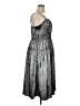 Old Navy Metallic Silver Cocktail Dress Size XL - photo 4