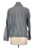 J.Jill 100% Linen Gray Denim Jacket Size Lg Petite - photo 2