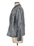 J.Jill 100% Linen Gray Denim Jacket Size Lg Petite - photo 5