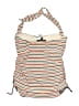Pez D'Or Stripes Ivory Swimsuit Top Size S - photo 2