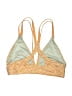 Unbranded Print Yellow Orange Swimsuit Top Size XXS (estimated) - photo 2