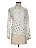 Gap 100% Viscose Floral Ivory Long Sleeve Blouse Size S - photo 1