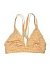 Unbranded Print Yellow Orange Swimsuit Top Size XXS (estimated) - photo 1