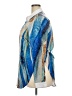 Unbranded Print Blue Long Sleeve Blouse Size XXL - photo 5