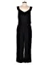 Ann Taylor LOFT Solid Black Jumpsuit Size L - photo 1