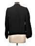 J.Crew 100% Viscose Black Long Sleeve Blouse Size 10 - photo 2