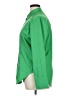 Unbranded Solid Green Long Sleeve Blouse Size XL - photo 5