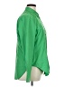 Unbranded Solid Green Long Sleeve Blouse Size XL - photo 4