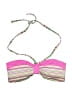 Pez D'Or Stripes Pink Swimsuit Top Size S - photo 1