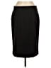 Rafaella Solid Black Casual Skirt Size 8 - photo 2