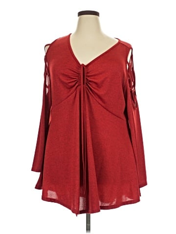 Rose Gal Long Sleeve Top (view 1)