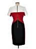 Anne Klein Color Block Red Cocktail Dress Size 6 - photo 2