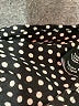 Walter Baker 100% Viscose Polka Dots Black 3/4 Sleeve Blouse Size XS - photo 8