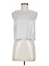 Cami NYC Silver Sleeveless Silk Top Size M - photo 1
