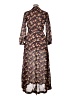 Unbranded Floral Brown Casual Dress Size 0X (estimated) - photo 2