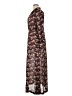 Unbranded Floral Brown Casual Dress Size 0X (estimated) - photo 5